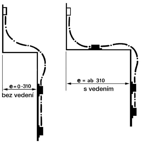 GEZE OL 90 N bovden 700 mm - Obrázek 2