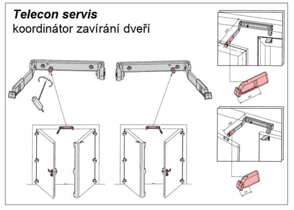 Dveřní koordinátor 8535 - Obrázek 2